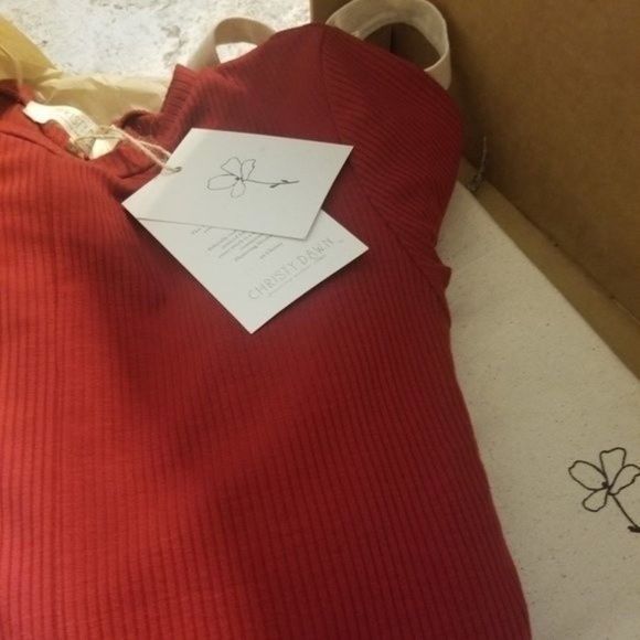 Christy Dawn Bowie Prairie Dress  Cranberry - Picture 8 of 16